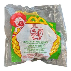 1995 McDonald's Happy Meal Toy‎ Huckle Cat and School MIP Vintage